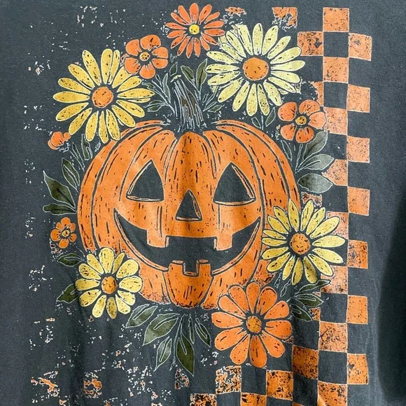 PLUS Women’s Halloween/Fall T-Shirt - Picture 3 of 4